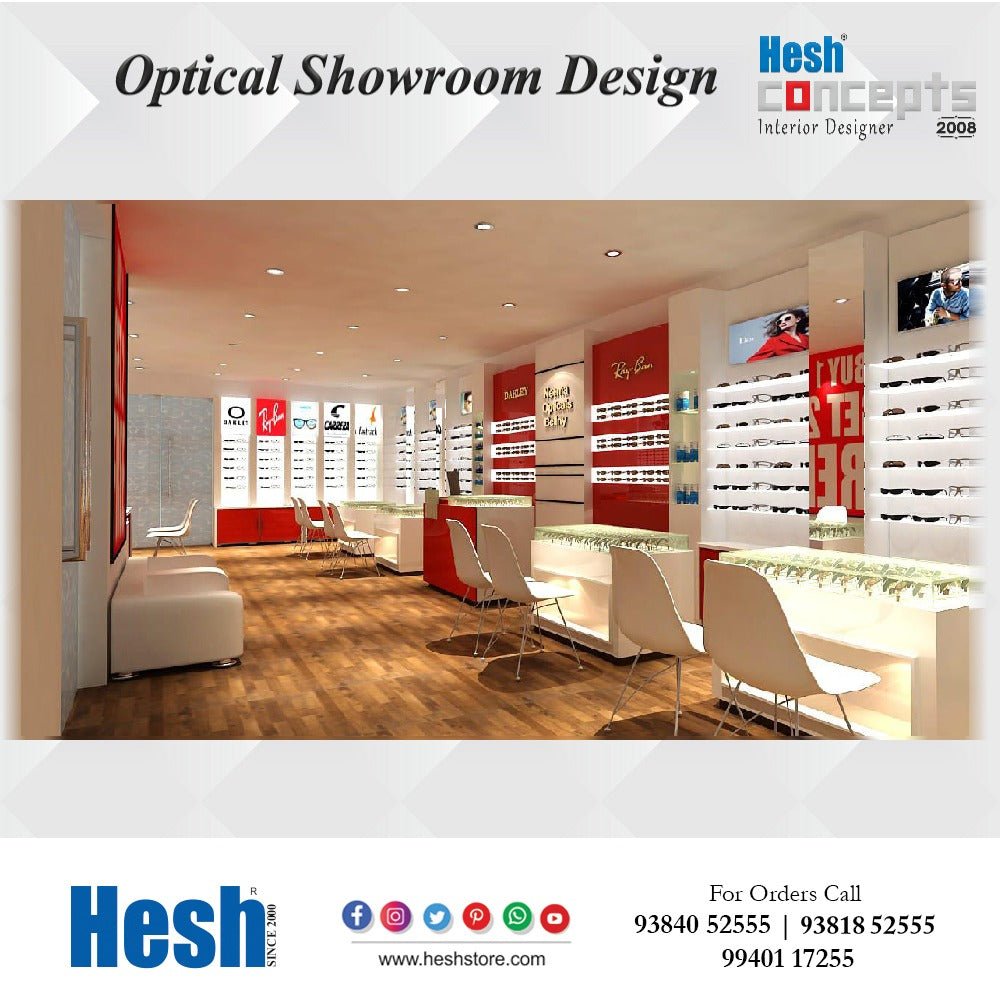 Optical Showroom Designing Packages