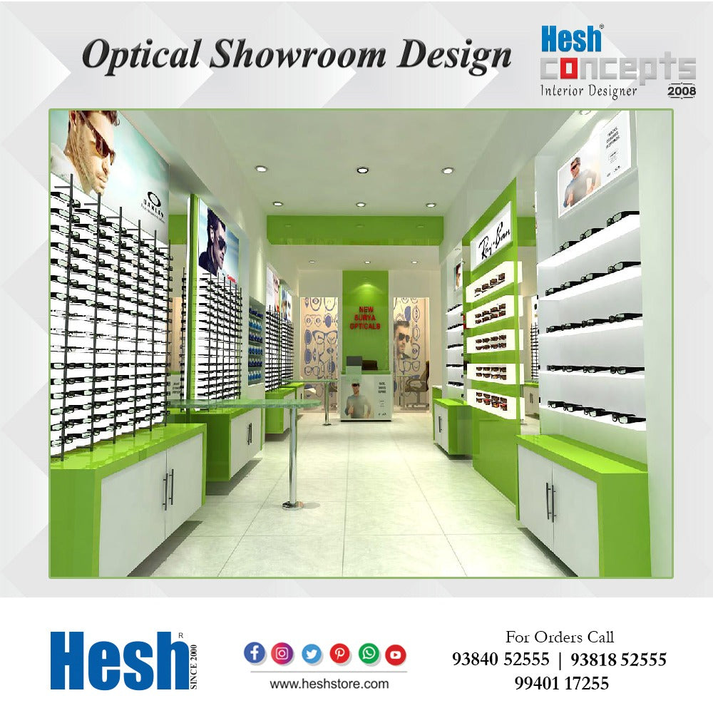 Optical Showroom Designing Packages