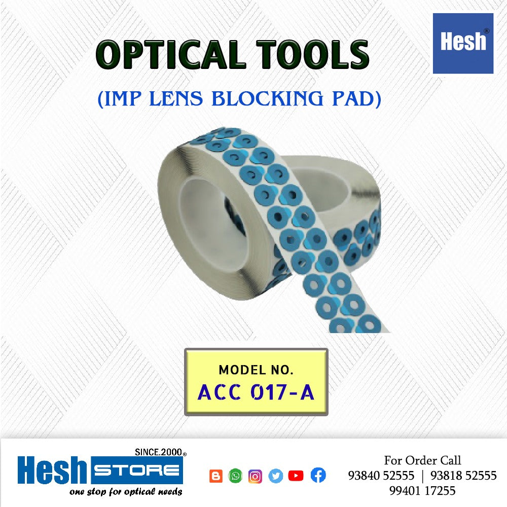 Lens Blocking Pad - ACC 017 A