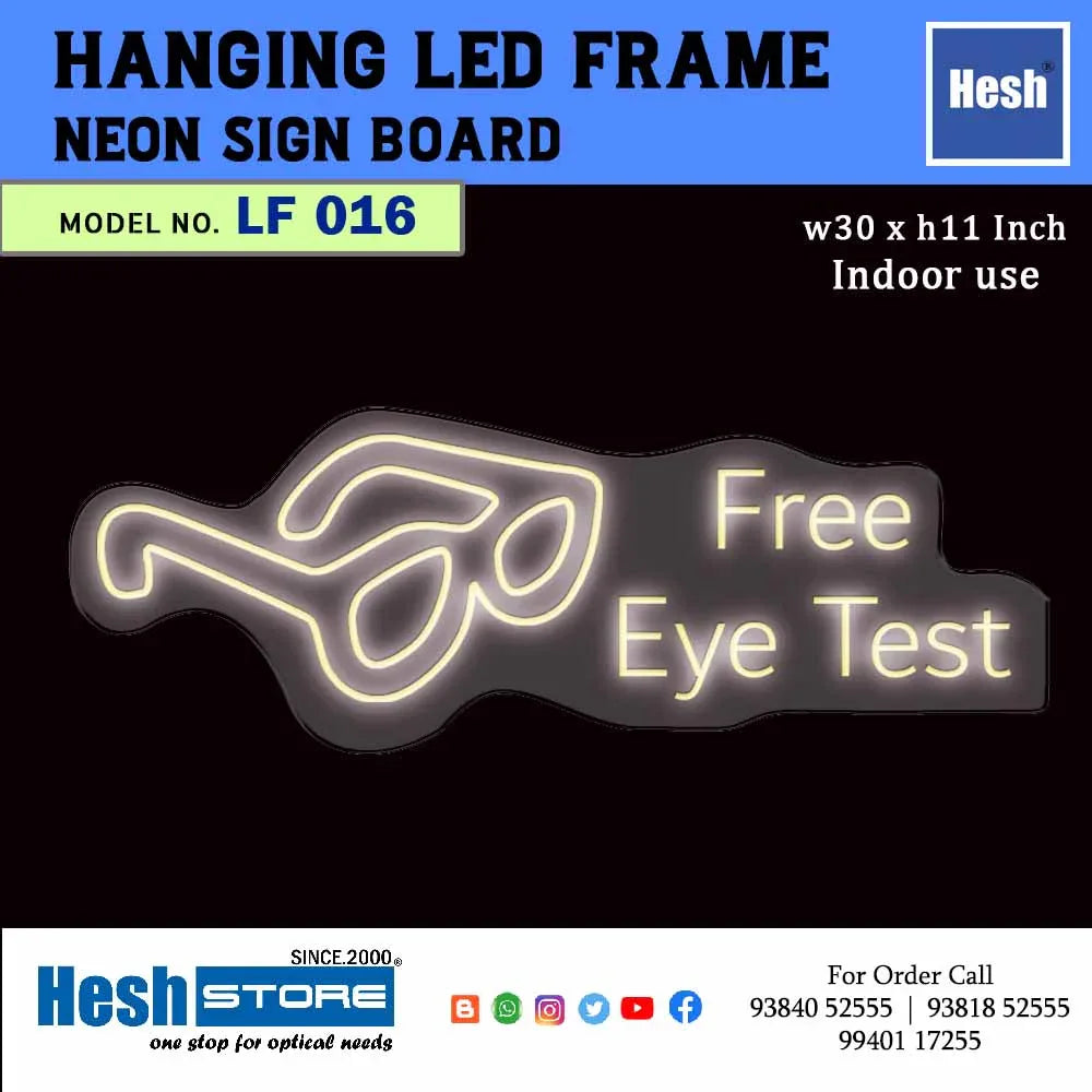 Hanging Acrylic Spectacle - LF 016 - Heshstore.in