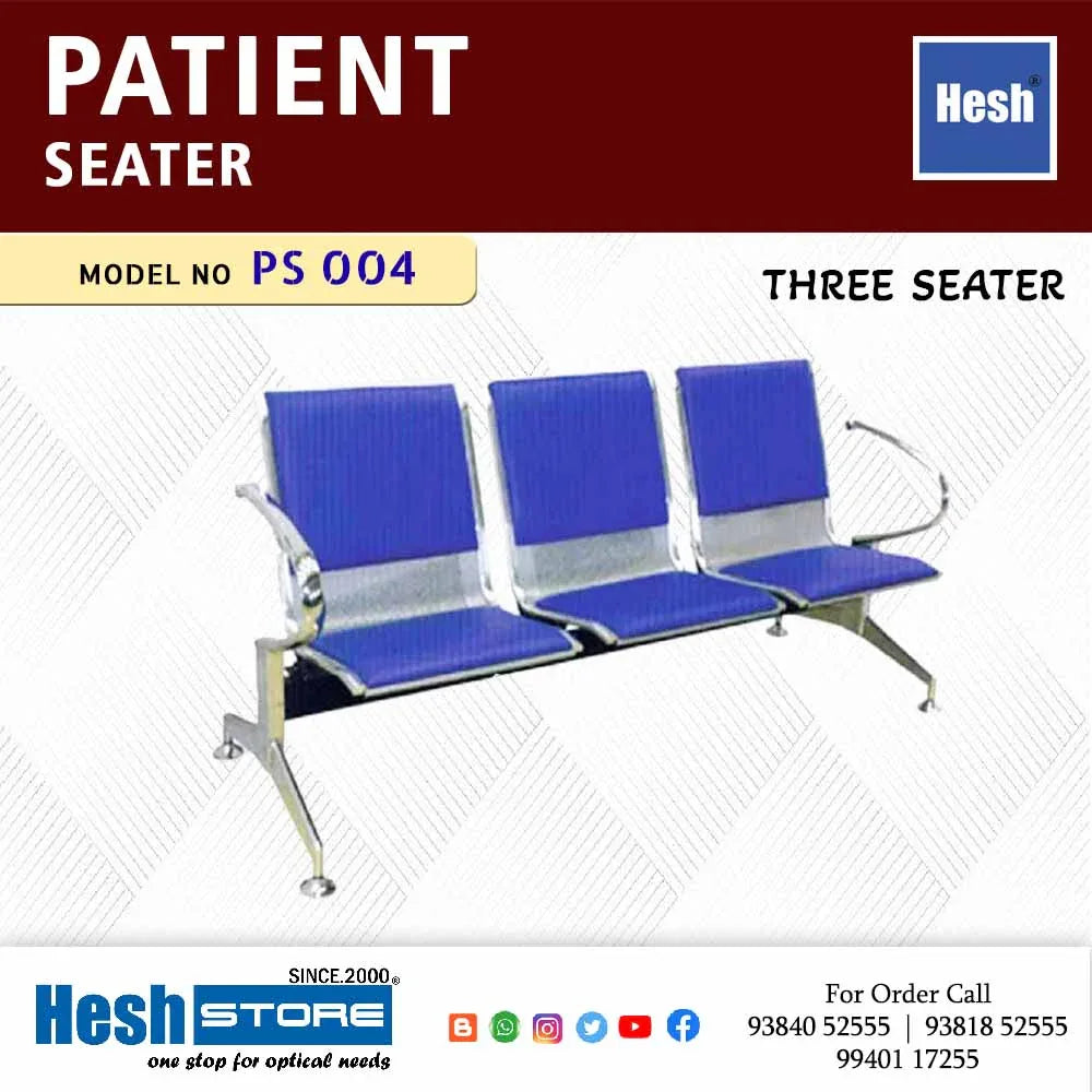 Patient Seater METALwith Cushion - PS 004 - Heshstore.in