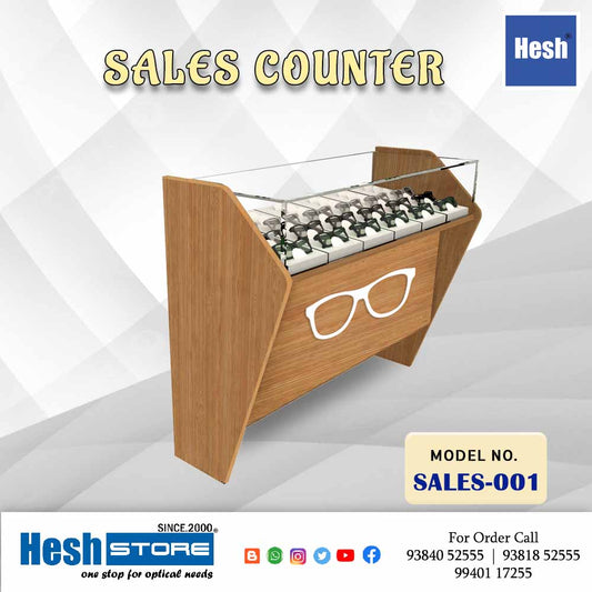 Sales Counter - Open Storage & 1 Drawer - Sales 001