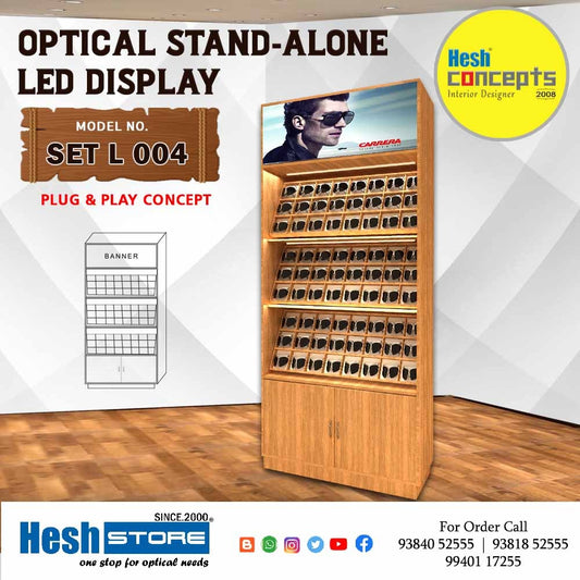 Wall Stand Alone Display Unit LED - SET L004
