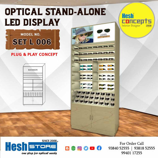 Wall Stand Alone Display Unit LED - SET L006