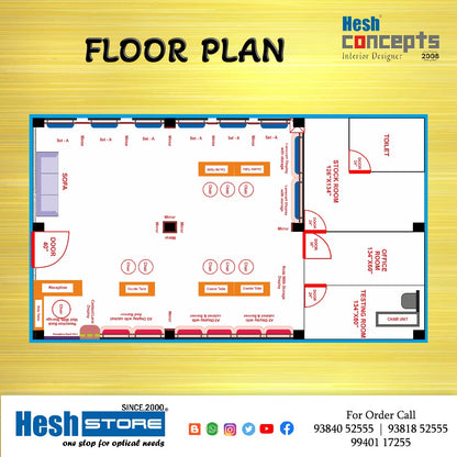 Optical Shop Designing Packages