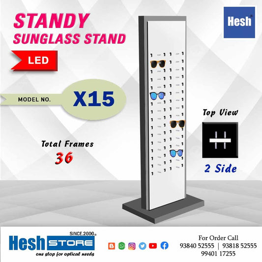 LED Standy Display Stand - X15