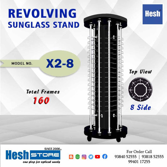 Revolving Floor Stand - X2 - 8 Rod