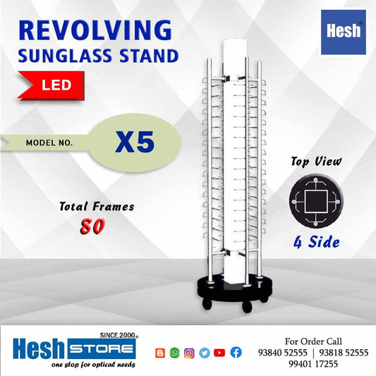 LED Revolving Floor Stand - X5