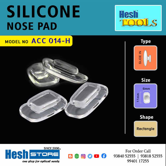 Nose Pads - SILICONE - ACC 014 H