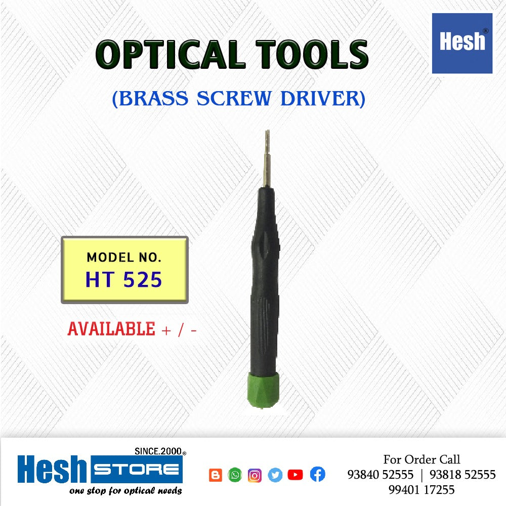 Eyeglasses Plastic Screw Driver