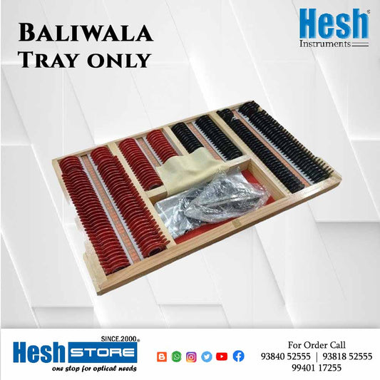 Trial Lens Set with Wooden Box - Baliwala