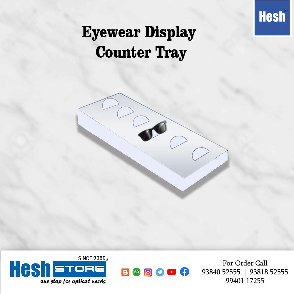 Acrylic Counter Tray - F1 - Singles