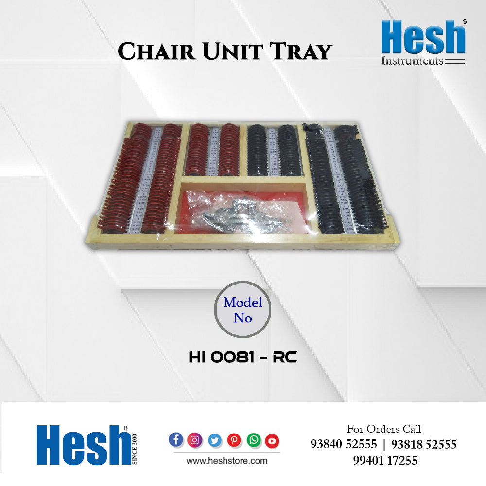 Trial Lens Set Only Tray - Trial 0081
