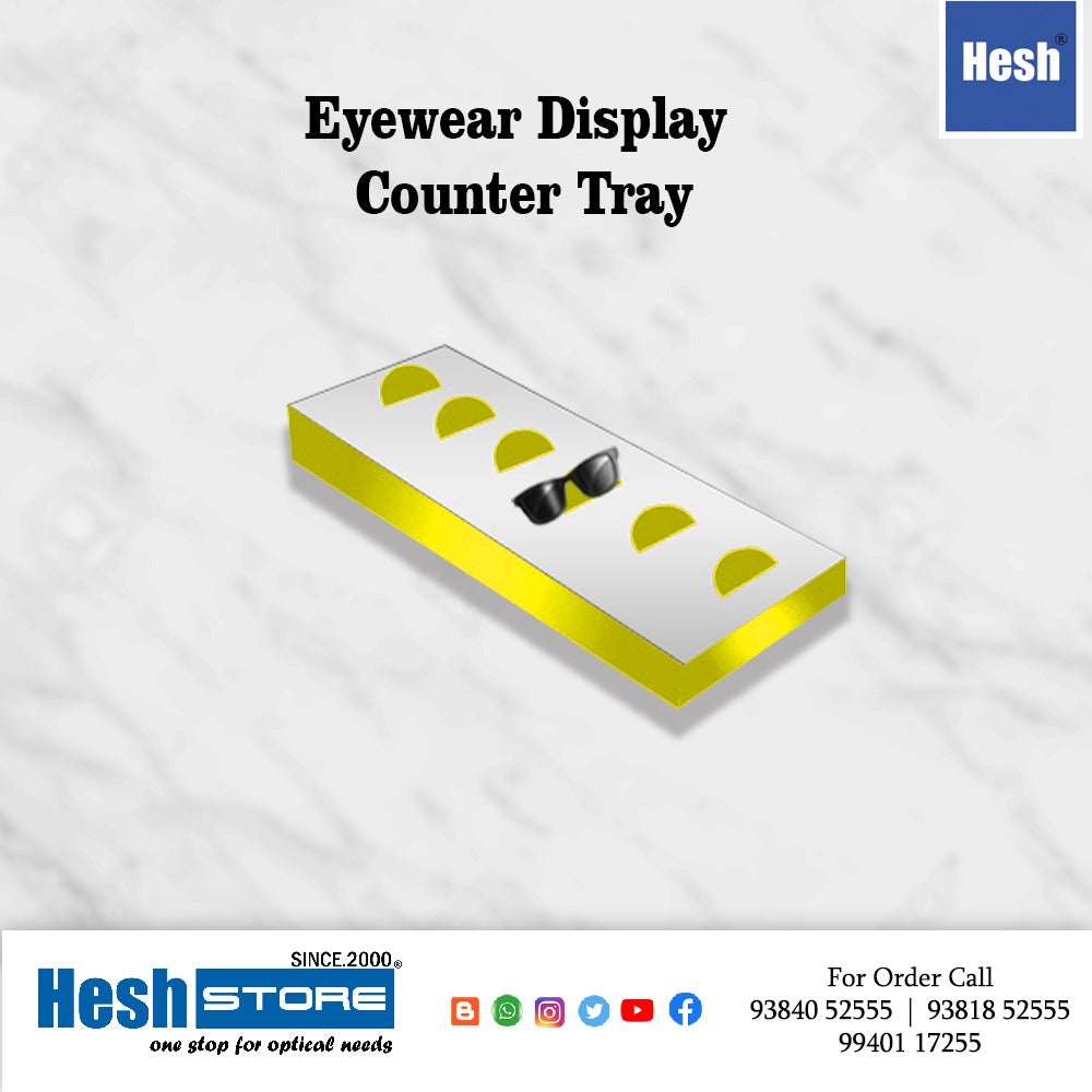 Acrylic Counter Tray - F1 - Singles