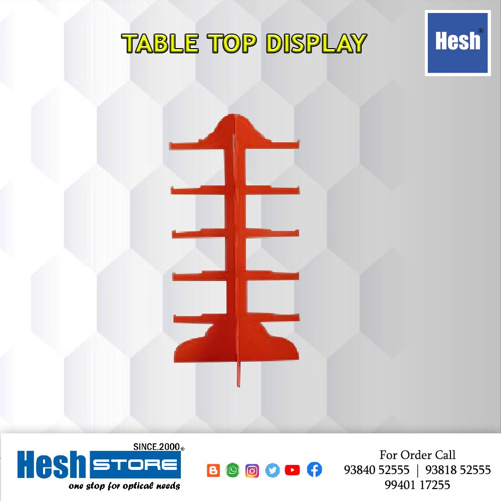 Eyewear Table Top Display Stand