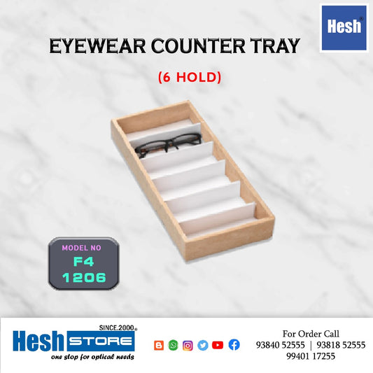 Wooden Counter Tray - F4 - Singles