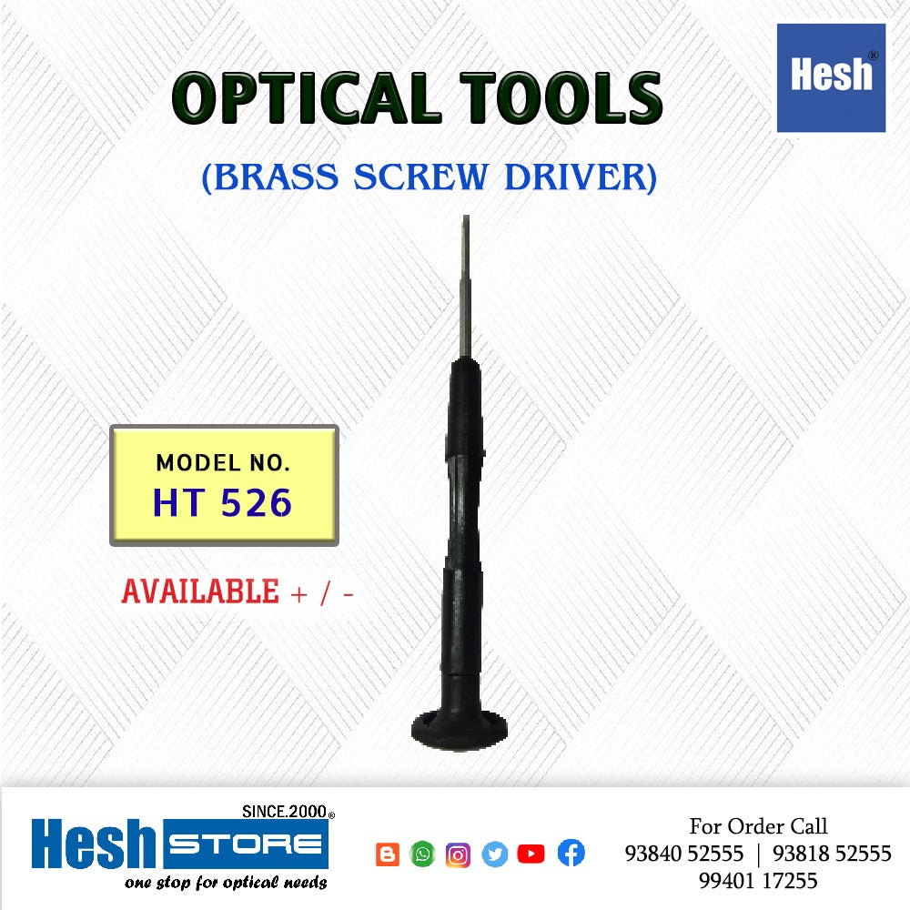 Eyeglasses Plastic Screw Driver