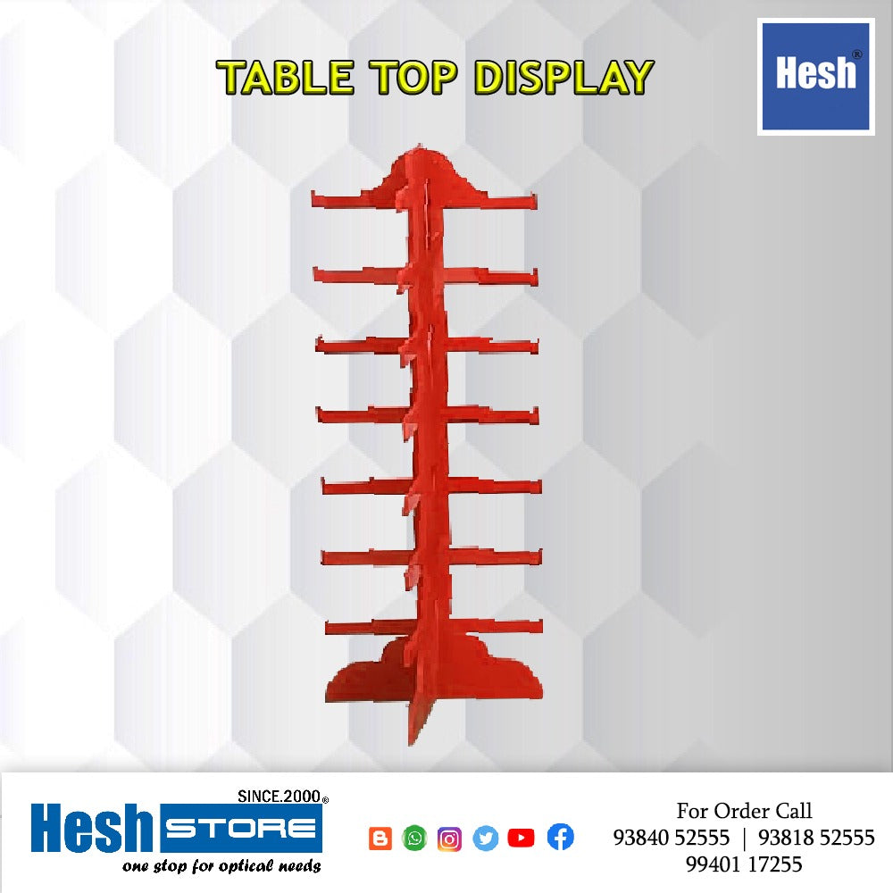 Eyewear Table Top Display Stand