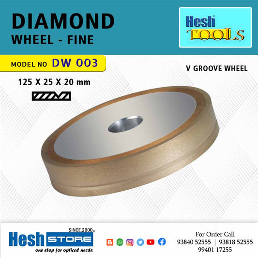 Diamond V Groove Wheel M2 - DW 003