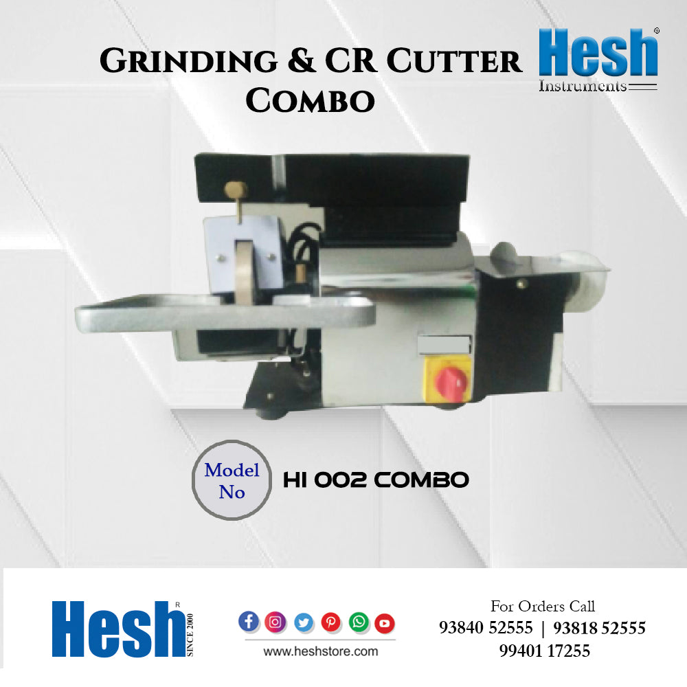 Optical Grinding Machines with Cr Lens Cutter - Hi 002 Combo 3 in 1