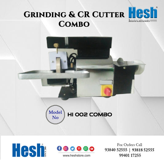Optical Grinding Machines with Cr Lens Cutter - Hi 002 Combo 3 in 1