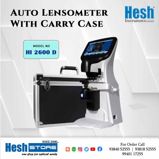 Auto Lensometer with Carry Case - HI 2600 D