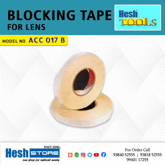 Lens Blocking Tape - ACC 017 B