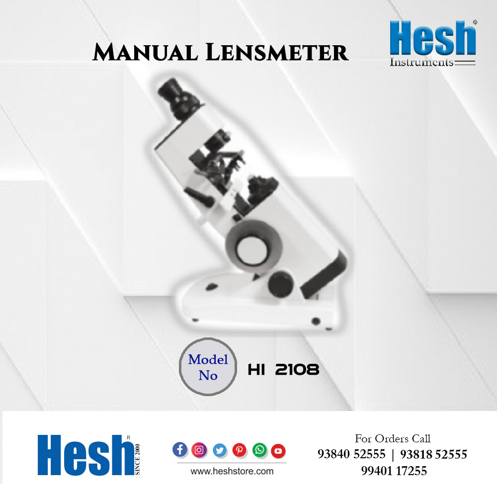 Manual Lensometer - HI 2108
