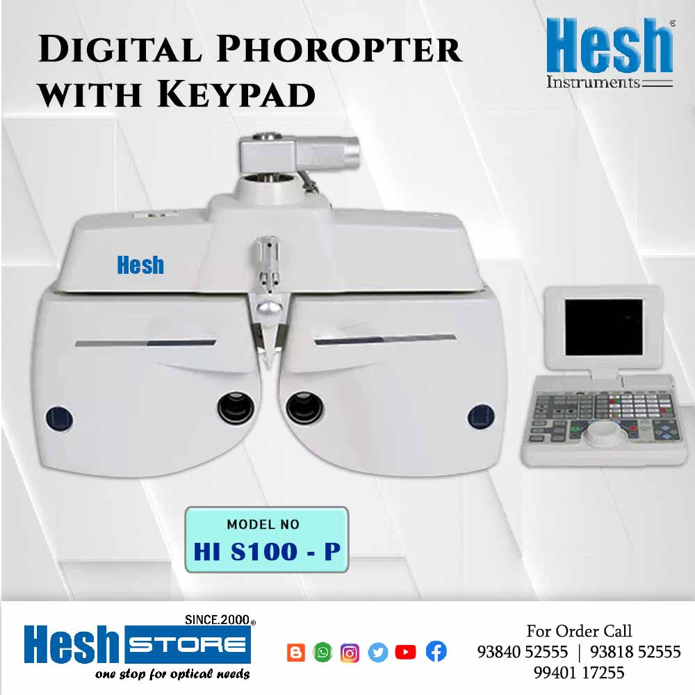 Digital Phoropter with Keypad - HI S100 - P