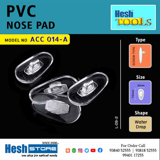 Nose Pads - METAL PVC - ACC 014 A