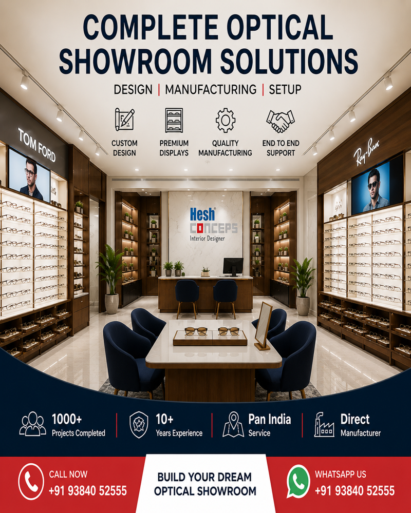 optical showroom solutions