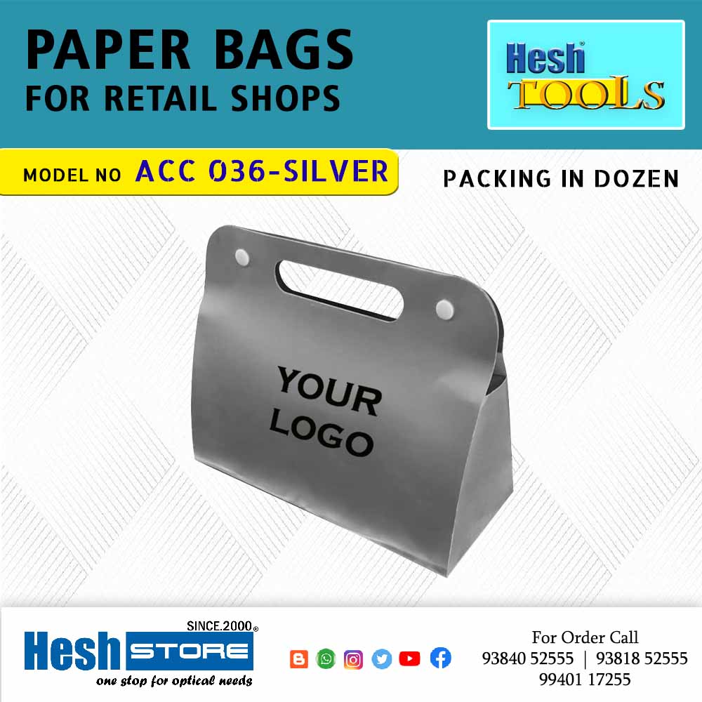 Paper Bags - ACC 036 - SILVER