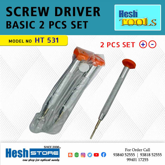 Screw Driver - Basic 2pcs Set - HT 531