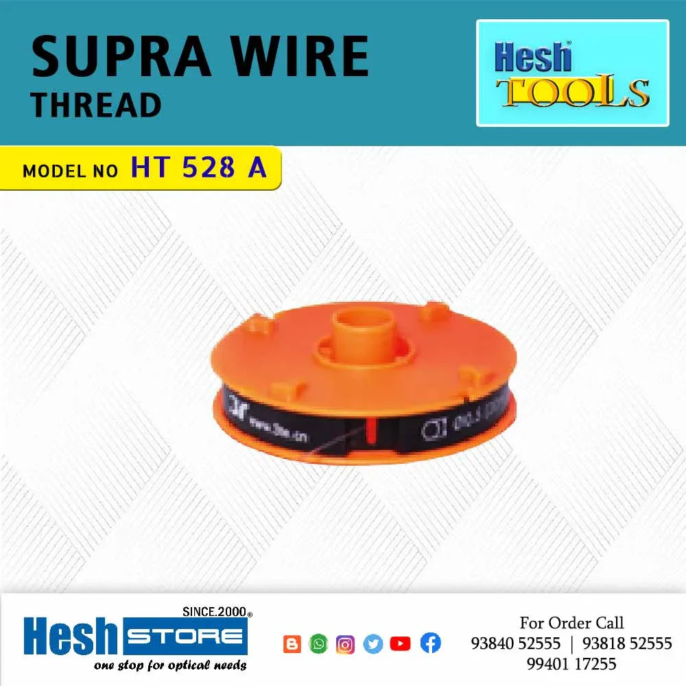Thread Code 528 Supra Wire Thread - HT 528 A – Heshstore.in
