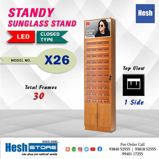 Led Standy Floor Stand - Close Type - X26